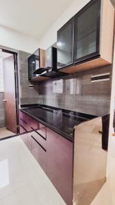 Kitchen Image of 950 Sq.ft 2 BHK Apartment / Flat for rent in Pharande Puneville, Punawale Pune for Rs. 41000