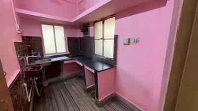 Kitchen Image of 500 Sq.ft 2 BHK Apartment / Flat for sale in Dhakuria Kolkata for Rs. 2500000