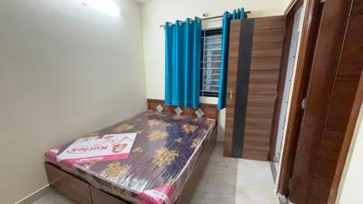 Bedroom Image of 600 Sq.ft 1 BHK Apartment / Flat for rent in Bilekahalli Bengaluru for Rs. 25999