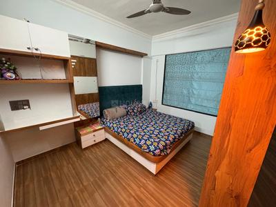 Bedroom Image of 1010 Sq.ft 2 BHK Apartment / Flat for rent in GK Silverland Residency Phase 1, Ravet Pune for Rs. 26000