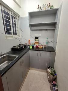 Kitchen Image of 780 Sq.ft 1 BHK Builder Floor for rent in BTM Layout Bengaluru for Rs. 26500