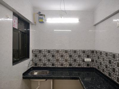Kitchen Image of 450 Sq.ft 1 BHK Apartment / Flat for rent in Puraniks Rumah Bali, Thane West Thane for Rs. 19000