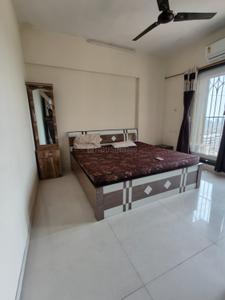 Bedroom Image of 1500 Sq.ft 3 BHK Apartment / Flat for rent in Proviso Sai Proviso Aashlesha, Kopar Khairane Navi Mumbai for Rs. 85000