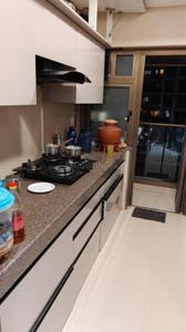 Kitchen Image of 1078 Sq.ft 2 BHK Apartment / Flat for rent in K Raheja Ascencio, Powai Mumbai for Rs. 80000