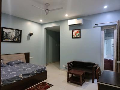 Bedroom Image of 500 Sq.ft 1 RK Independent House for rent in Sector 45 Noida for Rs. 18000