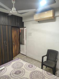 Bedroom Image of 1300 Sq.ft 2 BHK Apartment / Flat for rent in Adajan Surat for Rs. 25000