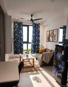 Hall Image of 1200 Sq.ft 1 BHK Apartment / Flat for rent in Sector 30 Gurgaon for Rs. 27000