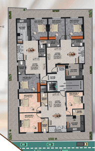Image of 1037 Sq.ft 2 BHK Apartment / Flat for sale in Madipakkam, Chennai for Rs. 9851000