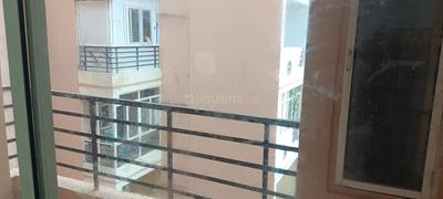 Balcony Image of 1294 Sq.ft 3 BHK Apartment / Flat for rent in Keltech Golf Vista, Crossings Republik Ghaziabad for Rs. 25000