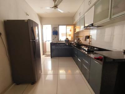 Kitchen Image of 1500 Sq.ft 3 BHK Apartment / Flat for rent in New Alkapuri Vadodara for Rs. 32000