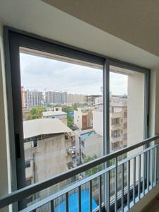 Balcony Image of 600 Sq.ft 1 BHK Apartment / Flat for sale in Mahindra Happinest Tathawade, Tathawade Pune for Rs. 6000000