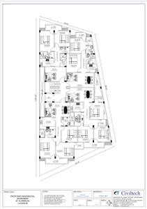 Image of 1500 Sq.ft 3 BHK Apartment / Flat for sale in Alambagh, Lucknow for Rs. 8000000