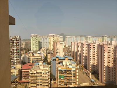 Bedroom Two Image of 1150 Sq.ft 2 BHK Apartment / Flat for rent in Siddharth Geetanjali Solitaire, Taloja Navi Mumbai for Rs. 25000