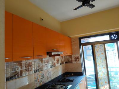 Kitchen Image of 1225 Sq.ft 2 BHK Apartment / Flat for rent in Paradise Sai Crystals, Kharghar Navi Mumbai for Rs. 40000