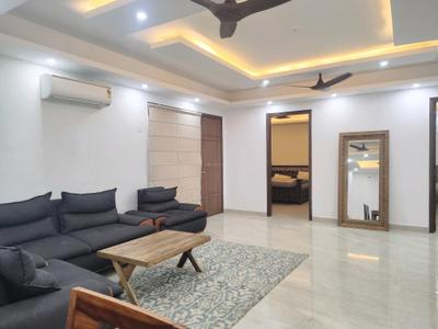 Living Room Image of 1800 Sq.ft 4 BHK Builder Floor for sale in Freedom Fighters Enclave New Delhi for Rs. 18000000