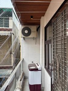 Balcony Image of 500 Sq.ft 2 BHK Builder Floor for rent in Sector 17 Rohini New Delhi for Rs. 22000