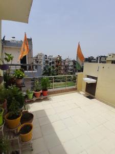 Balcony Image of 540 Sq.ft 1 RK Apartment / Flat for rent in Vasundhara Ghaziabad for Rs. 10000