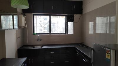 Kitchen Image of 650 Sq.ft 1 BHK Apartment / Flat for rent in Kothrud Pune for Rs. 30000