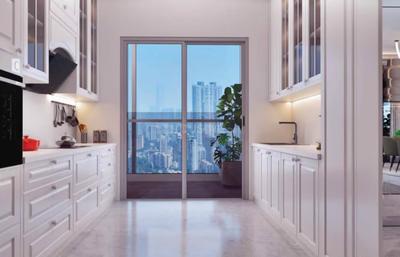 Kitchen Image of 1233 Sq.ft 3 BHK Apartment / Flat for sale in Paradigm Anantaara, Borivali West Mumbai for Rs. 36000000