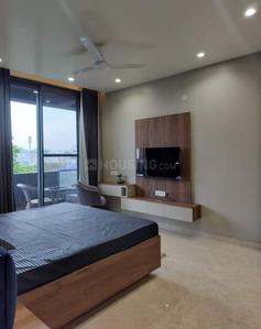 Bedroom Image of 722 Sq.ft 1 BHK Apartment / Flat for rent in Suncity Jewel Of India, Bajaj Nagar Jaipur for Rs. 9000