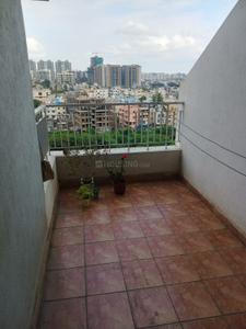 Balcony Image of 1050 Sq.ft 2 BHK Apartment / Flat for rent in Kumar Primavera B6, Wadgaon Sheri Pune for Rs. 36000