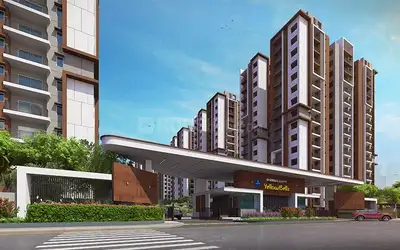 Image of 1536 Sq.ft 3 BHK Apartment / Flat for sale in Aparna Kanopy Yellow Bells, Gundlapochampalli, Hyderabad for Rs. 12000000