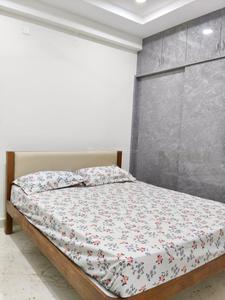 Bedroom Image of 900 Sq.ft 1 BHK Apartment / Flat for rent in Gachibowli Hyderabad for Rs. 28000