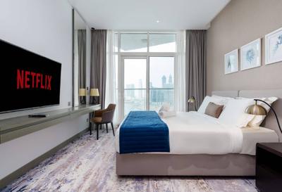 Bedroom Image of 478 Sq.ft Studio Apartment / Flat for sale in Damac Maison Prive by Damac Properties, Business Bay Dubai for Rs. 29380000