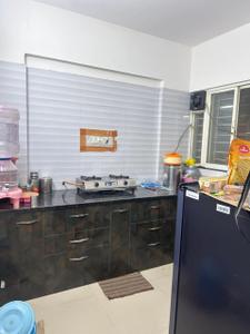 Kitchen Image of 800 Sq.ft 1.5 BHK Apartment / Flat for rent in Choice Goodwill 24, Lohegaon Pune for Rs. 20000