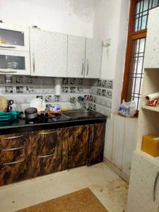 Kitchen Image of 1250 Sq.ft 1.5 BHK Builder Floor for rent in Gomti Nagar Lucknow for Rs. 18500