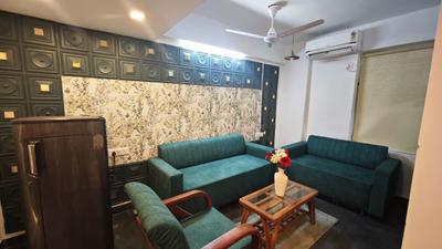 Living Room Image of 1000 Sq.ft 2 BHK Builder Floor for rent in Sector 122 Noida for Rs. 45000