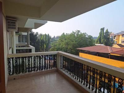 Balcony Image of 2000 Sq.ft 3 BHK Apartment / Flat for rent in Models Celebrity, Panjim Goa for Rs. 65000