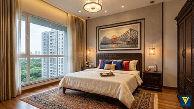 Bedroom Image of 3000 Sq.ft 5 BHK Apartment / Flat for sale in PS One 10, New Town Kolkata for Rs. 43800000