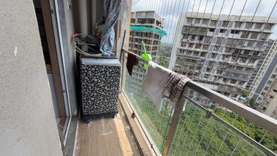 Balcony Image of 735 Sq.ft 2 BHK Apartment / Flat for rent in Gurukrupa Nigam, Ghatkopar East Mumbai for Rs. 70000