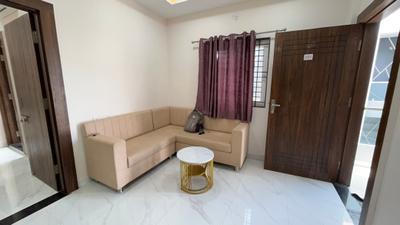 Living Room Image of 1500 Sq.ft 1 BHK Apartment / Flat for rent in Mahalakshmi Nagar Indore for Rs. 21000