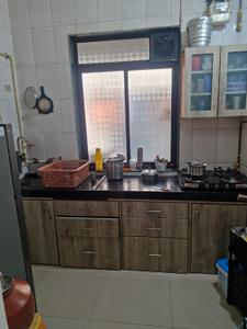 Kitchen Image of 450 Sq.ft 1 BHK Apartment / Flat for sale in Sanpada Navi Mumbai for Rs. 7000000