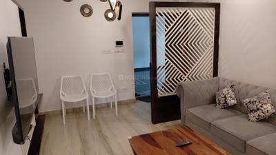 Living Room Image of 2200 Sq.ft 3 BHK Apartment / Flat for rent in Hoysala Landmark, Sanjaynagar Bengaluru for Rs. 70000