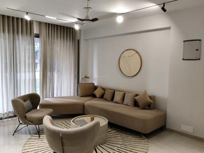 Living Room Image of 2350 Sq.ft 3 BHK Apartment / Flat for sale in Gala Aura, South Bopal Ahmedabad for Rs. 16500000
