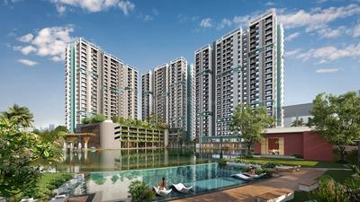 Image of 1164 Sq.ft 3 BHK Apartment / Flat for sale in DTC Still Waters, Bantala, Kolkata for Rs. 11600000