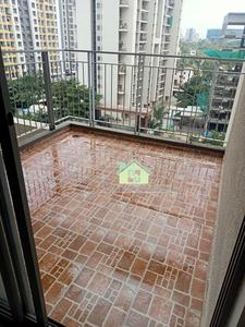 Balcony Image of 500 Sq.ft 1 BHK Apartment / Flat for rent in Saarrthi Skybay Phase I, Mahalunge Pune for Rs. 23000