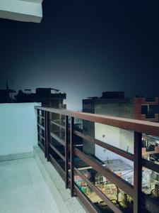 Balcony Image of 600 Sq.ft 1 BHK Builder Floor for rent in Saket New Delhi for Rs. 11000