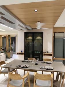 Dining Area Image of 3868 Sq.ft 4 BHK Apartment / Flat for sale in Shaligram Luxuria, Ambli Ahmedabad for Rs. 33600000
