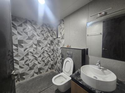 Bathroom Image of 690 Sq.ft 1 RK Apartment / Flat for rent in Pantheeramkavu Kozhikode for Rs. 26500