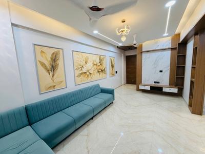 Living Room Image of 2450 Sq.ft 3 BHK Apartment / Flat for rent in Radhe Infinity, Kudasan Gandhinagar for Rs. 55000