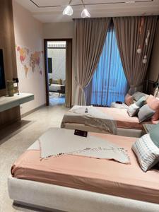 Bedroom Image of 4079 Sq.ft 4 BHK Apartment / Flat for sale in The Tiara, New Chandigarh Chandigarh for Rs. 44500000