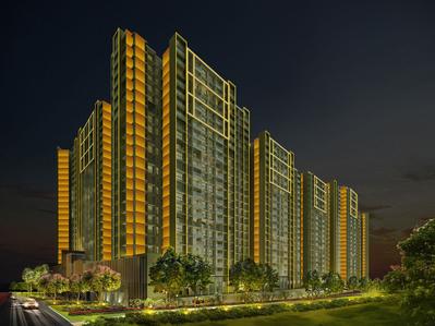 Image of 1123 Sq.ft 2 BHK Apartment / Flat for sale in Sheth Vasant Oasis, Andheri East, Mumbai for Rs. 25000000
