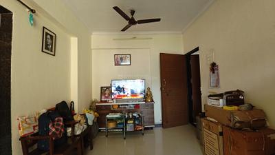Living Room Image of 550 Sq.ft 1 BHK Apartment / Flat for rent in Shree Nandanvan Homes Building E, Kalwa Thane for Rs. 25000