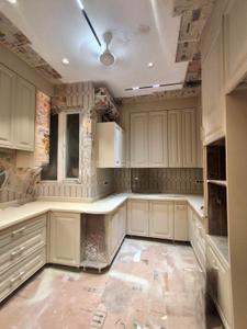 Kitchen Image of 1575 Sq.ft 3 BHK Builder Floor for sale in Kalkaji New Delhi for Rs. 49900000