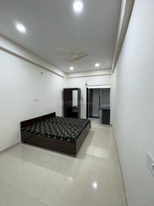 Bedroom Image of 260 Sq.ft 1 RK Builder Floor for rent in Mahalakshmi Nagar Indore for Rs. 11000