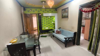 Living Room Image of 900 Sq.ft 2 BHK Apartment / Flat for rent in Virat Tower, Kalwa Thane for Rs. 35000